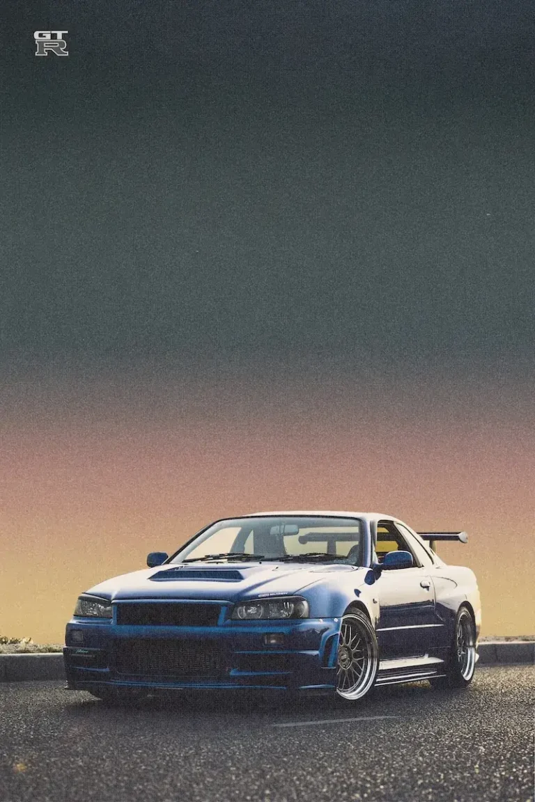 Nissan GT-R Poster