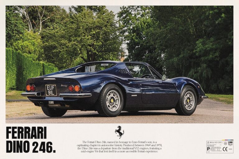 Ferrari Dino 246 Poster