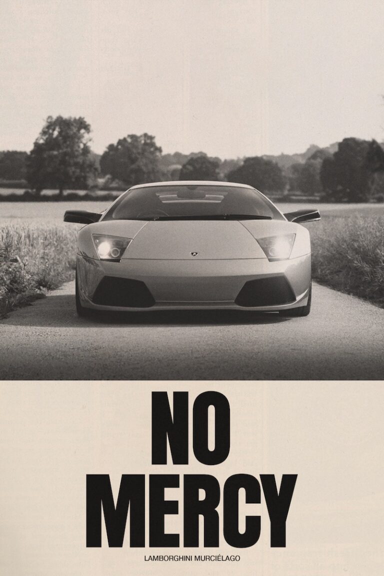 Lamborghini Murciélago ‘No Mercy’ Poster