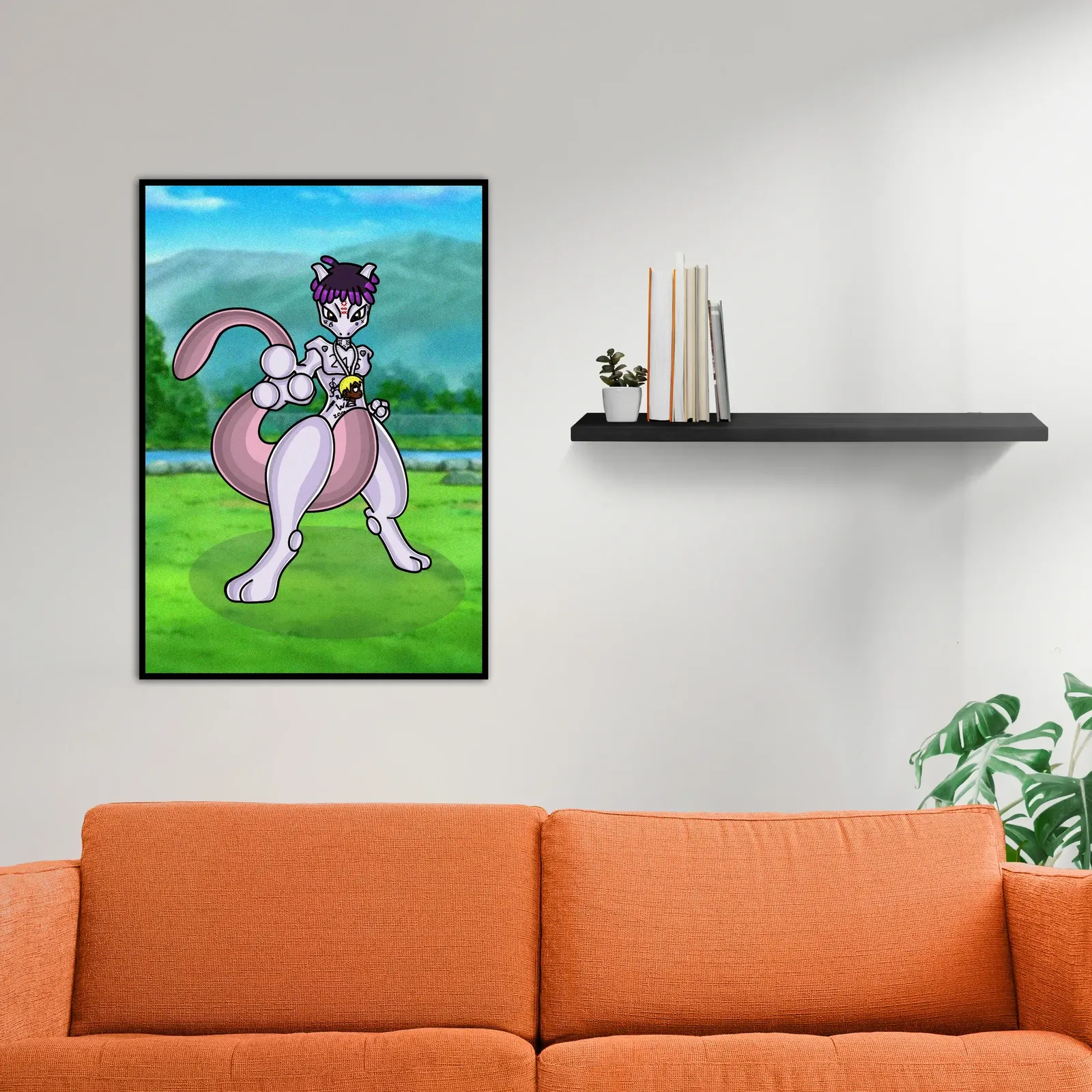 Lil Uzi Vert x Pokémon ‘Mewtwo Baby Pluto’ Poster