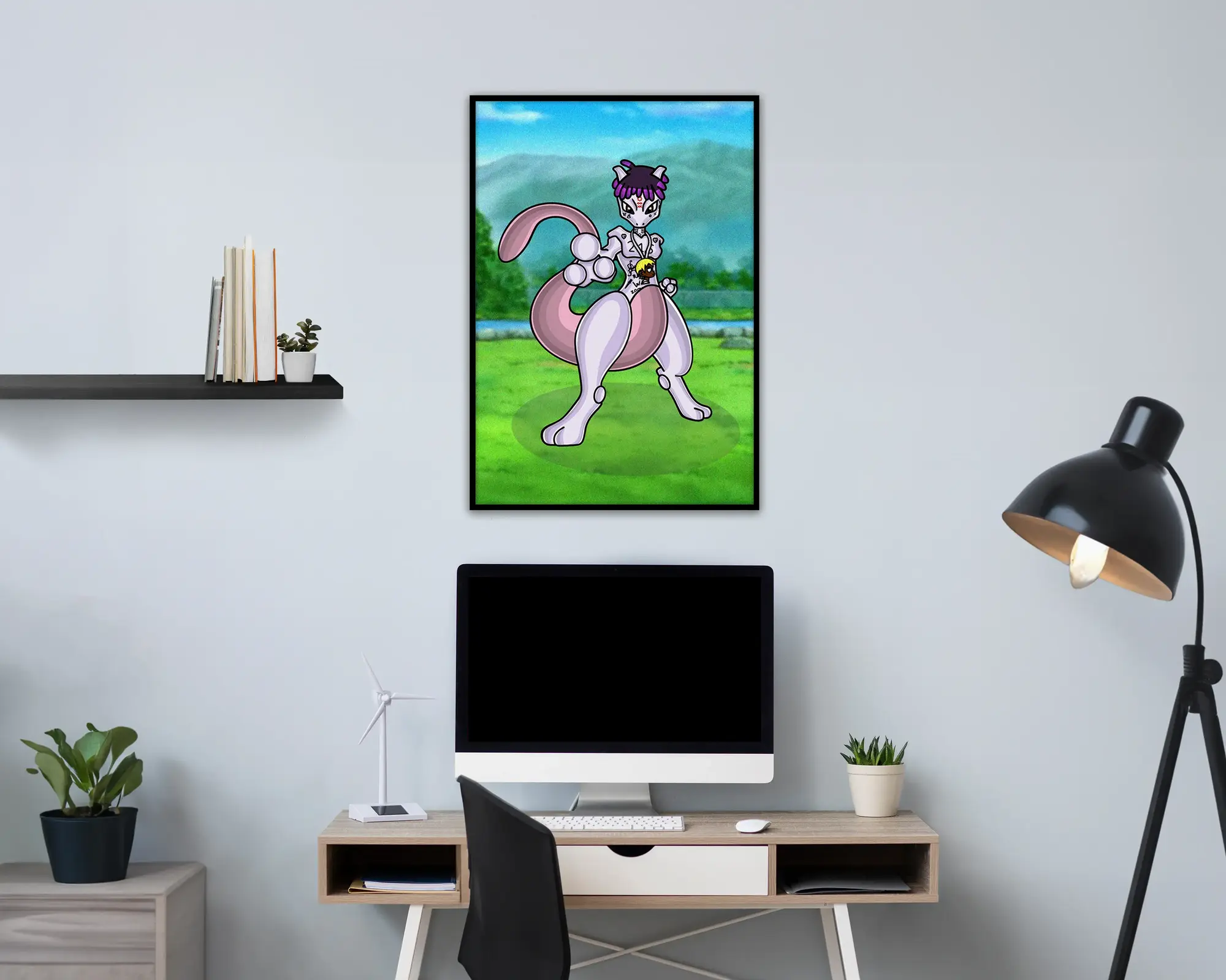 Lil Uzi Vert x Pokémon ‘Mewtwo Baby Pluto’ Poster