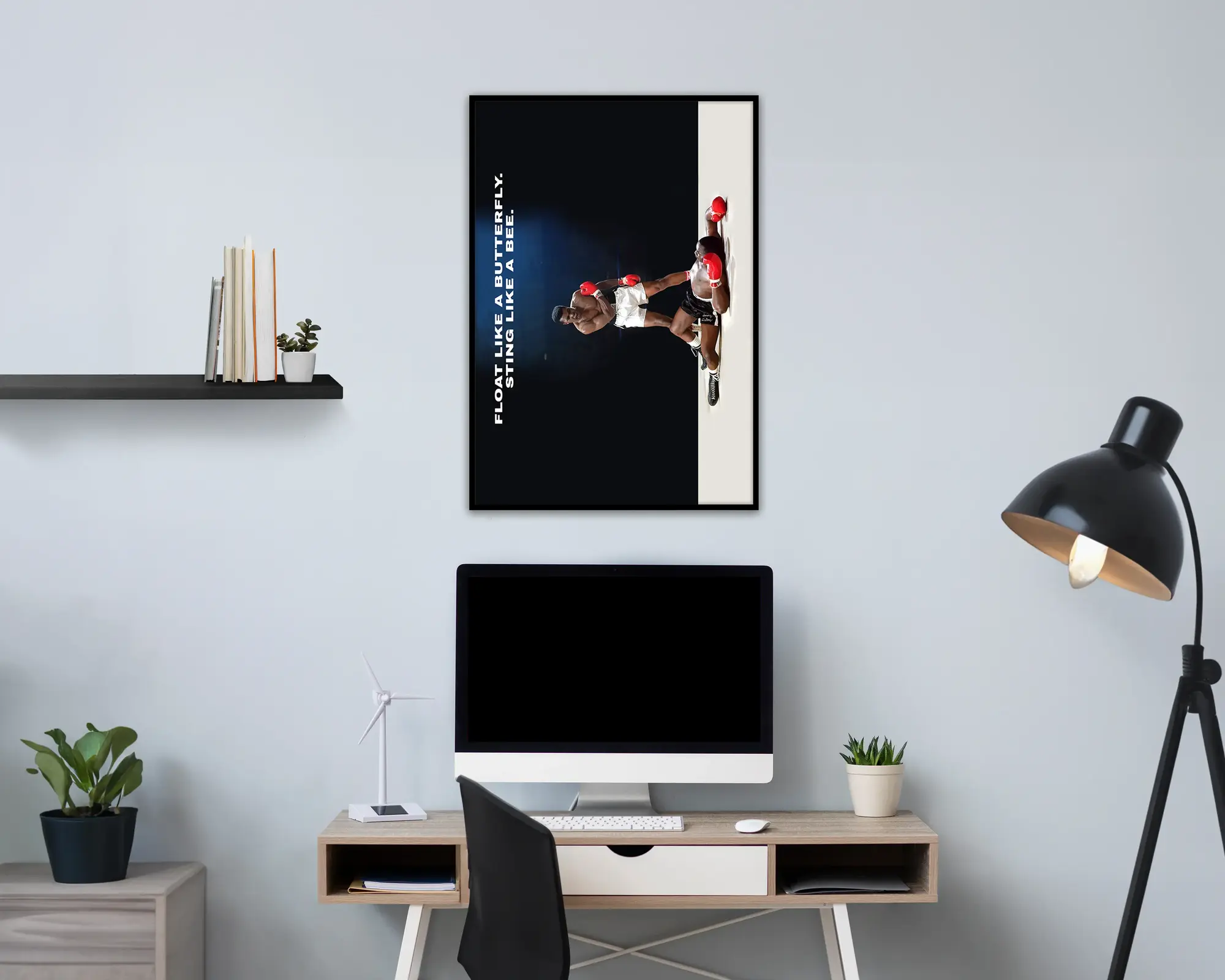 Muhammad Ali ‘Float Like A Butterfly’ Poster