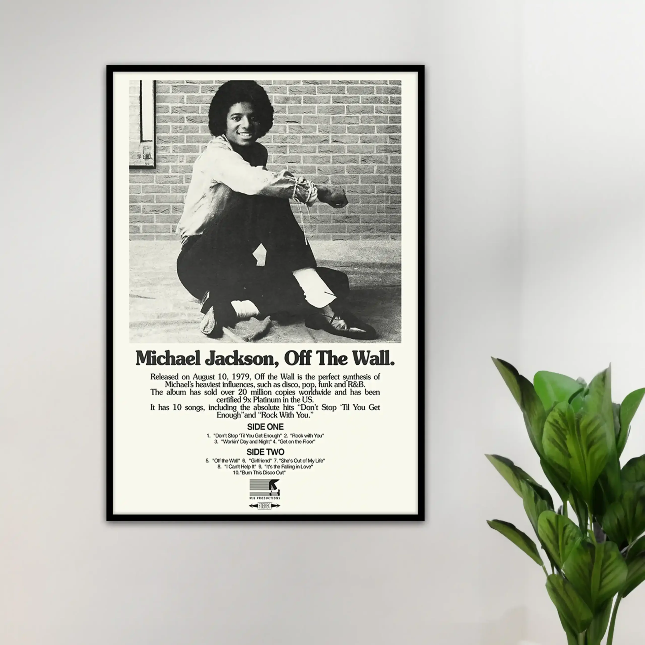 Michael Jackson 'Off The Wall' Poster - Postertok