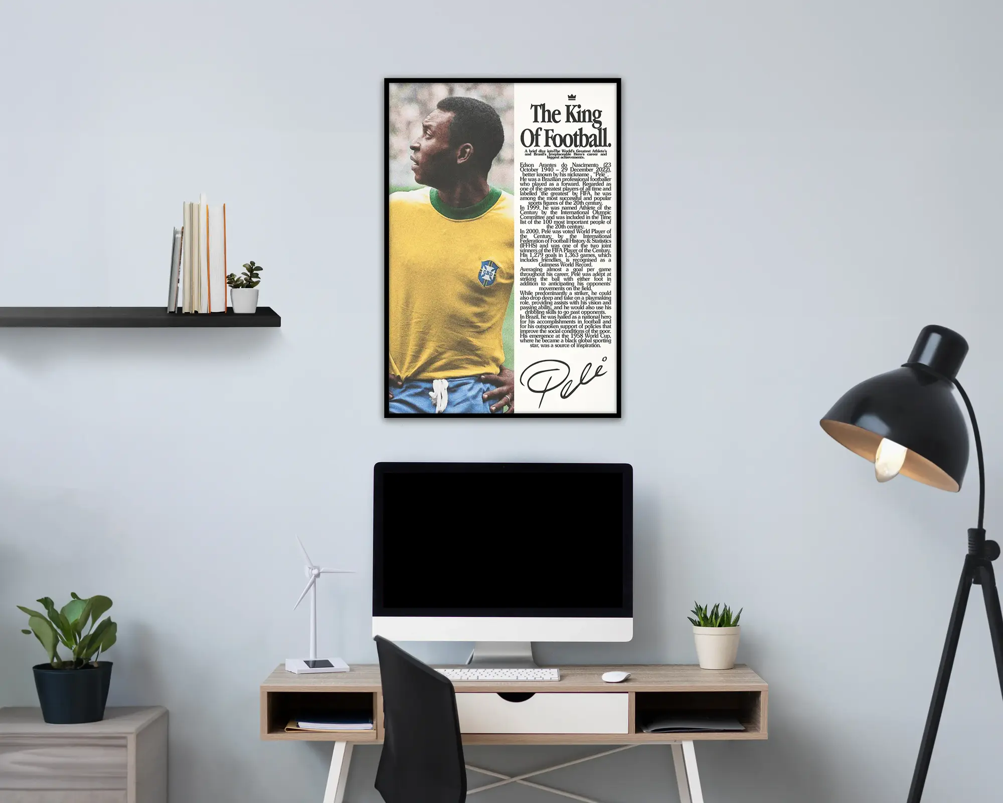 Pelé ‘King Of Football’ Poster