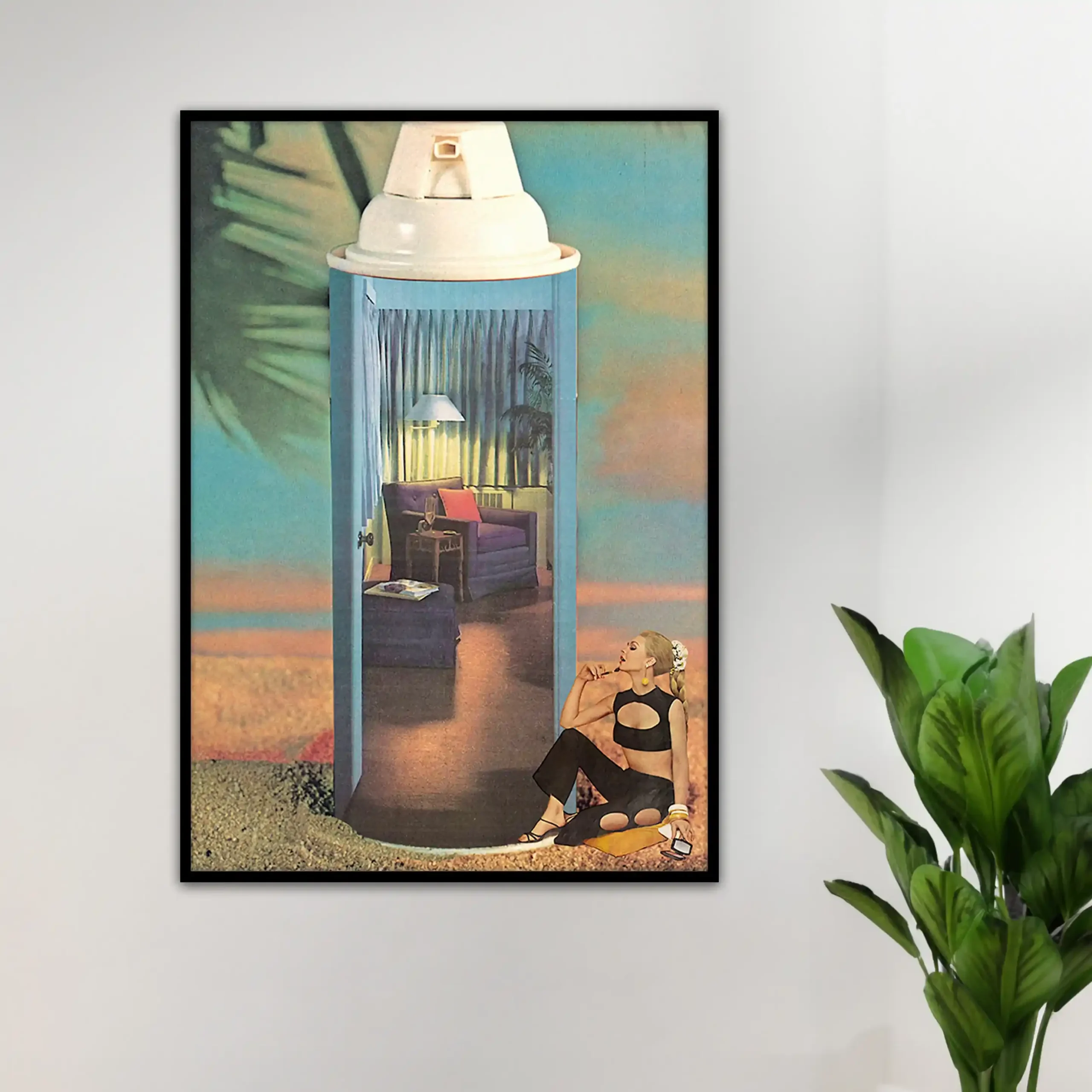 Spray Can’ Collage Poster