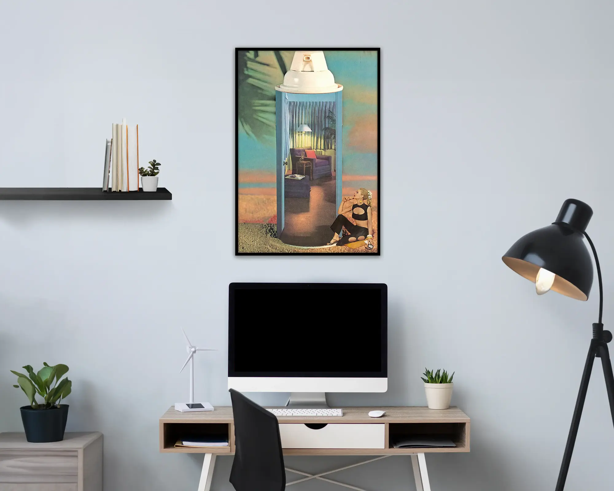 Spray Can’ Collage Poster