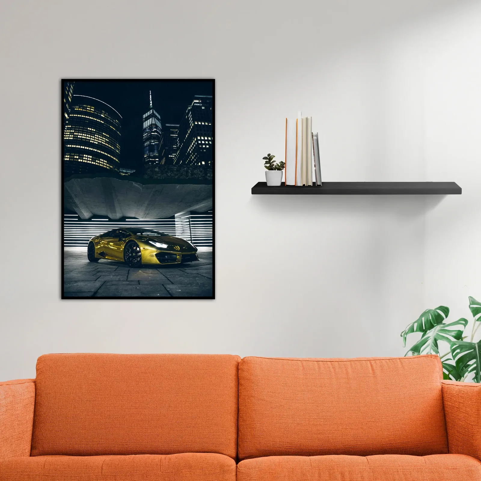 Lamborghini Aventador ‘NYC’ Poster