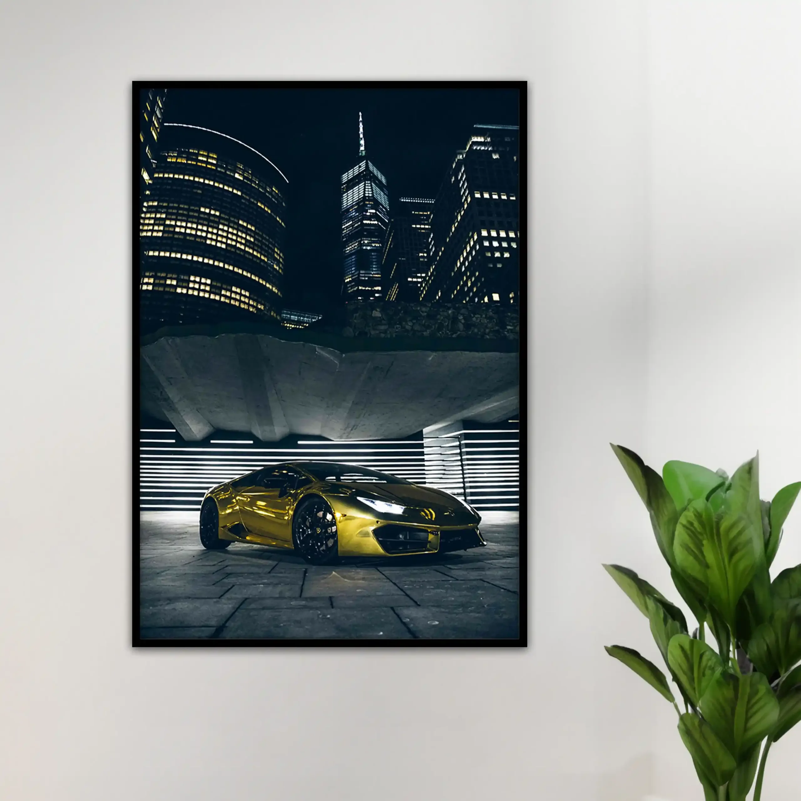 Lamborghini Aventador ‘NYC’ Poster