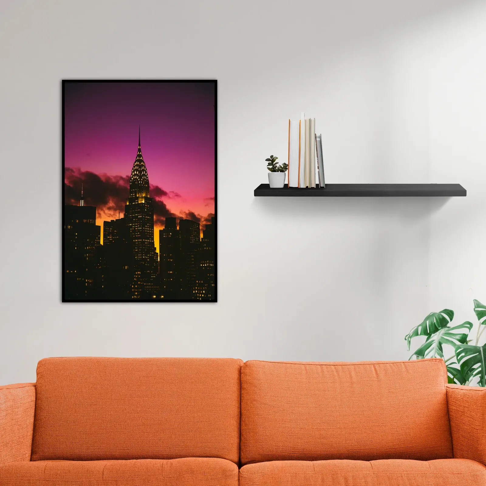 NYC x Chrysler Building Poster