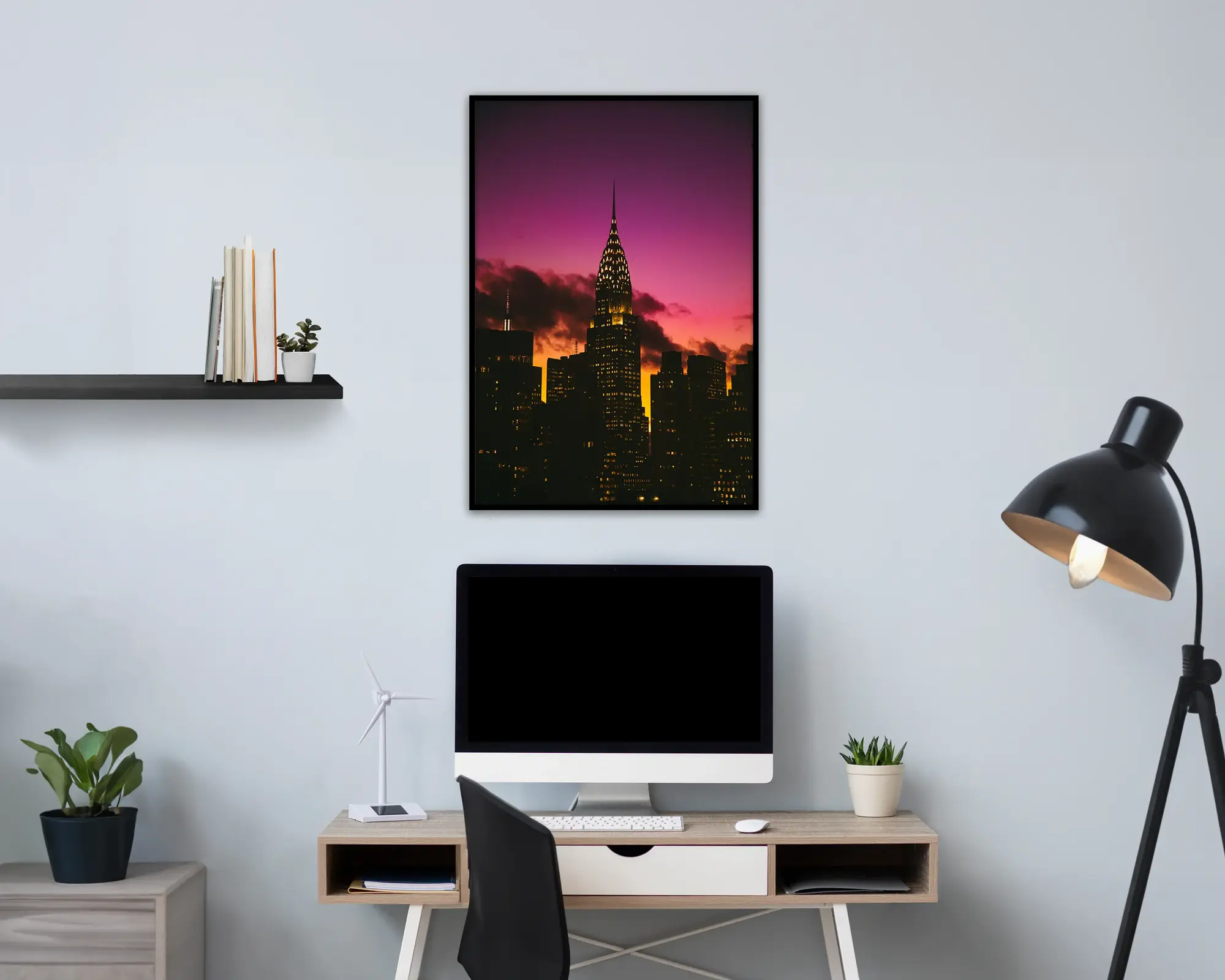 NYC x Chrysler Building Poster