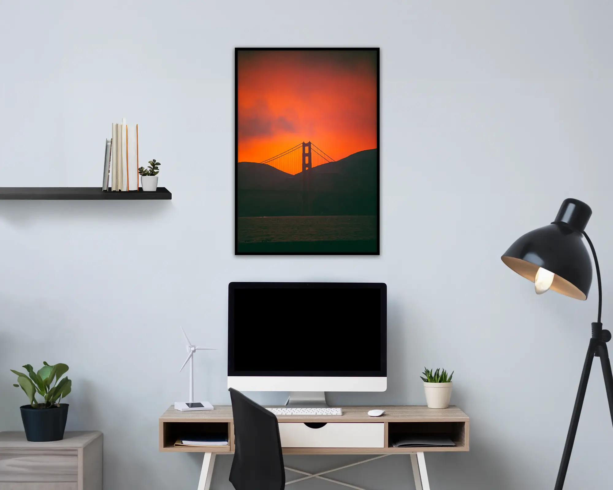 Golden Gate Bridge ‘Dusk’ Poster