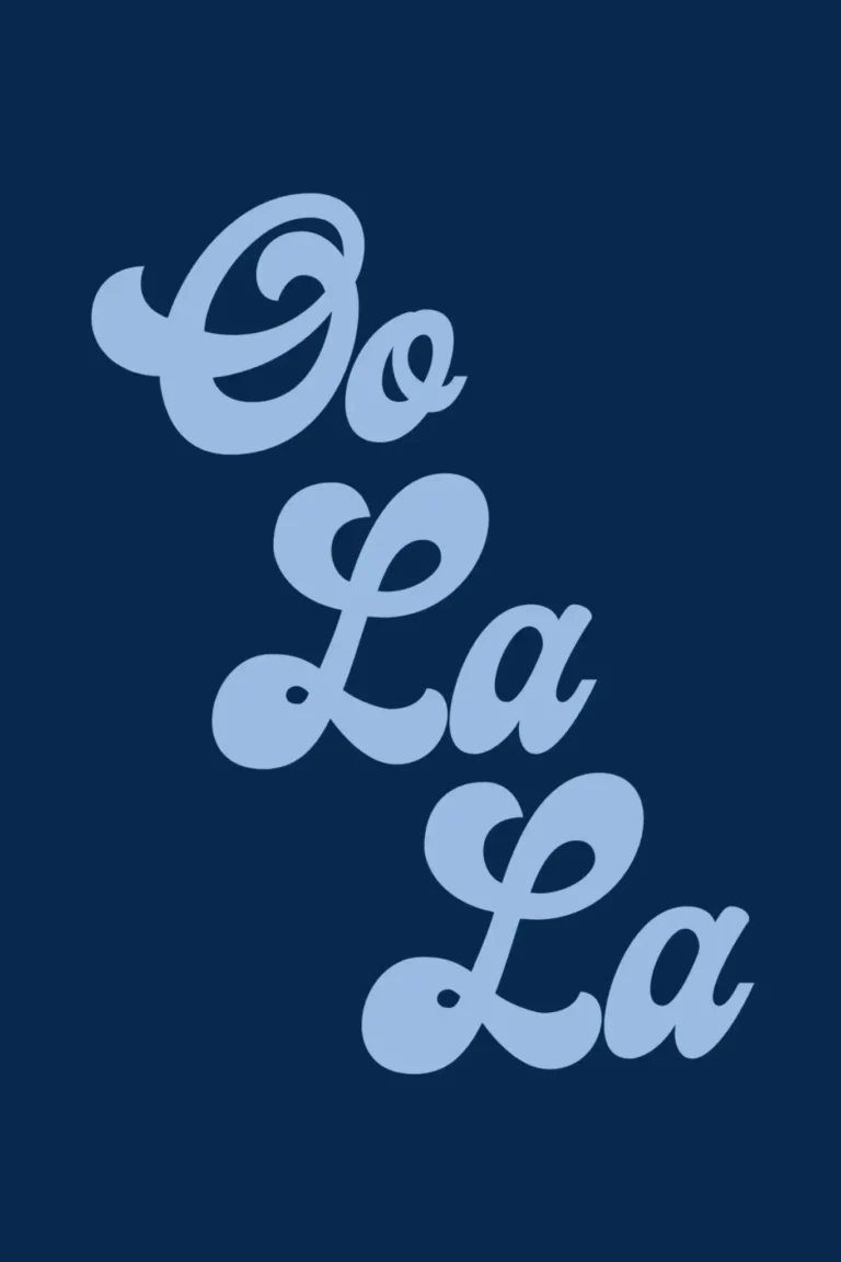 Oo La La’ Poster