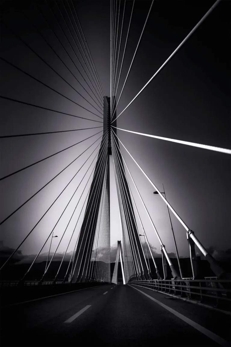 B&W Bridge Poster