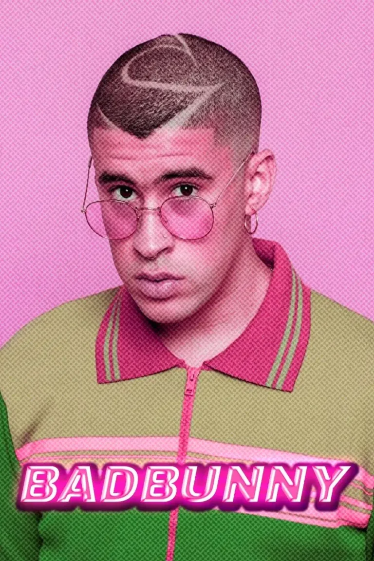 Bad Bunny ‘Neon Glance’ Poster