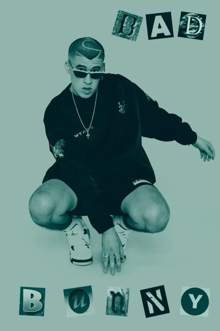 Bad Bunny ‘Alphabet Pose’ Poster