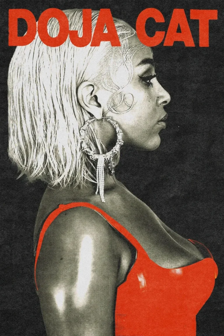 Doja Cat ‘Red Dress ‘ Poster