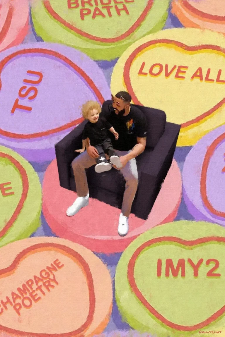 Drake ‘Adonis Lover Boy’ Painting Poster