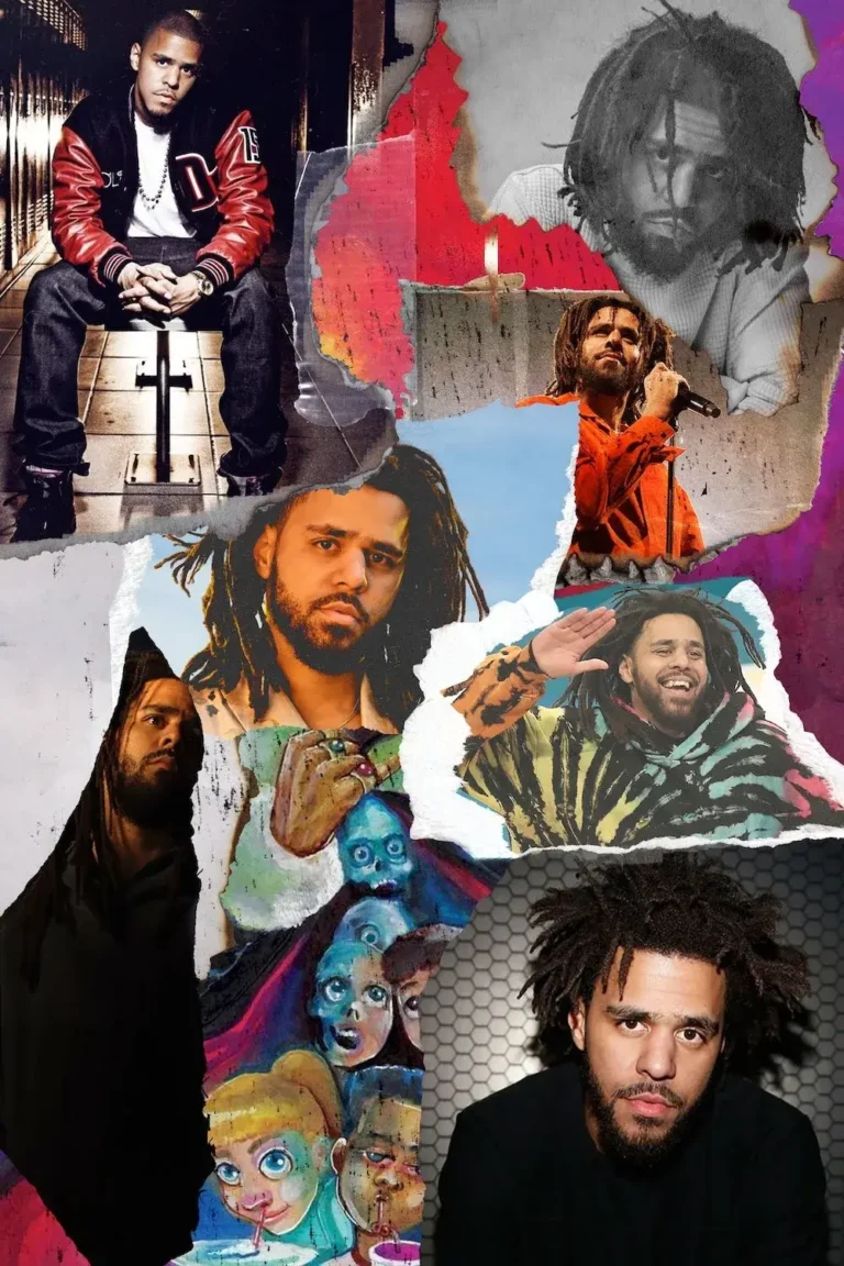 J. Cole ‘Dollar & A Dream’ Collage Poster