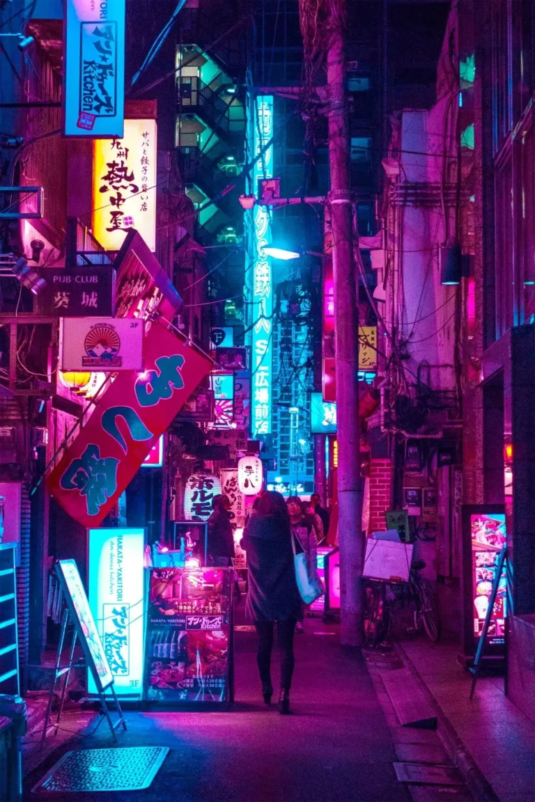 Japan ‘Neon Alley’ Poster