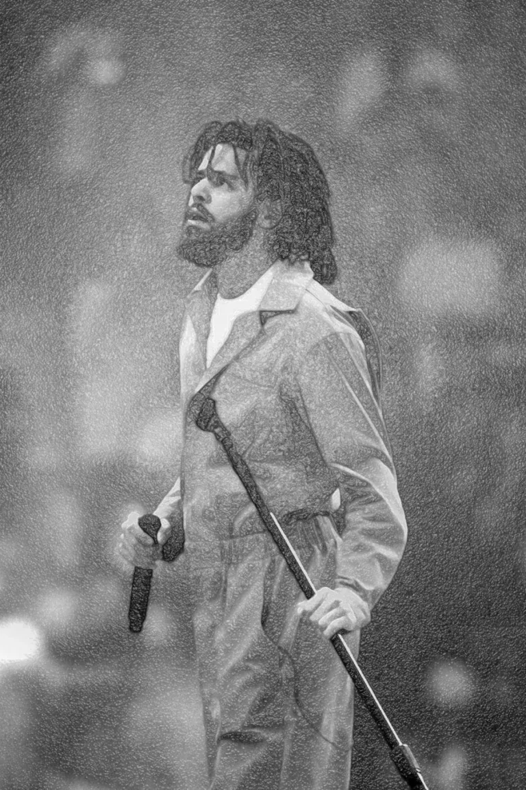 J Cole ‘Shadows’ Poster