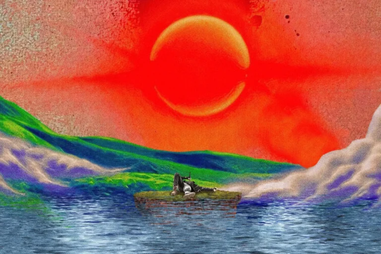 Kanye West ‘DONDA ISLAND’ Landscape Poster