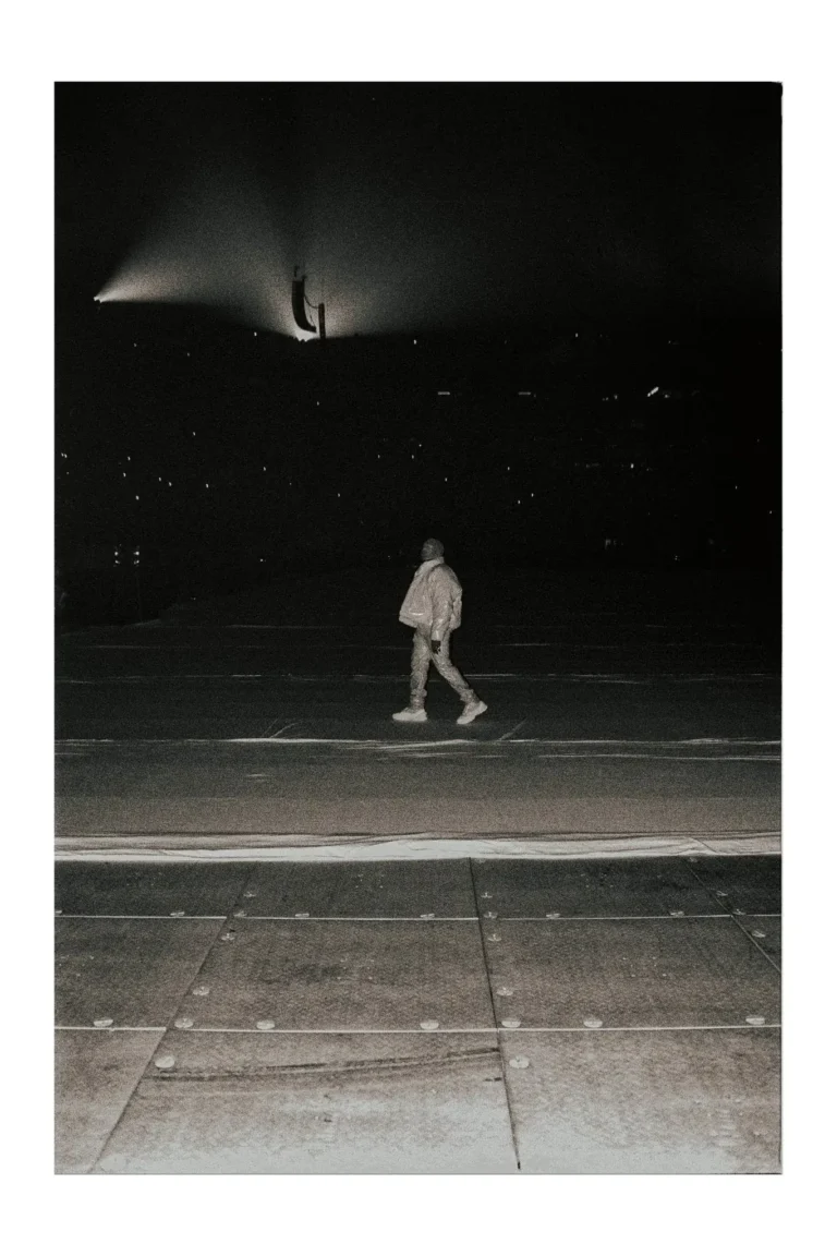 Kanye West ‘Listening Party’ B&W Poster