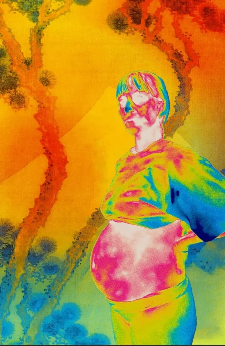 Kanye West x Kid Cudi  x Brockhampton ‘KSI’ Abstract Poster