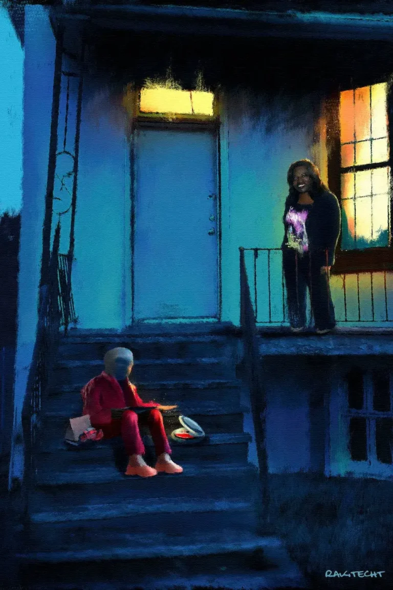 Kanye West x Donda ‘Chicago Nights’ Painting Poster