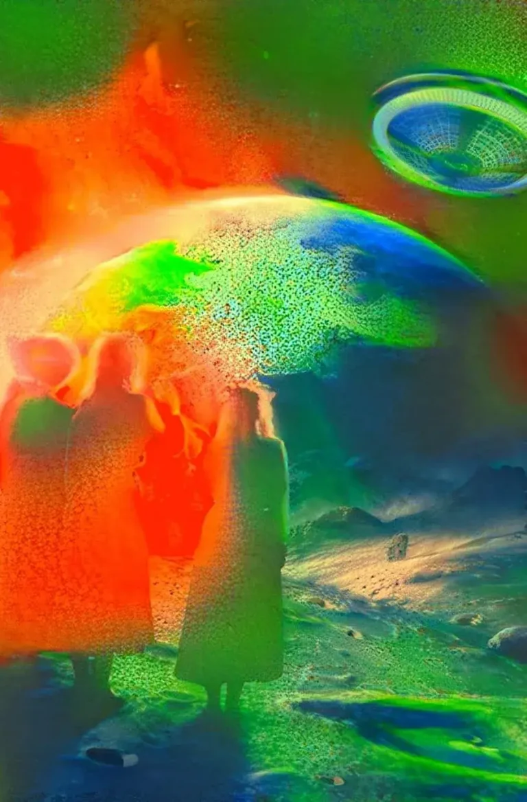 Lil Uzi Vert x Kanye West ‘Eternal Donda’ Abstract Poster