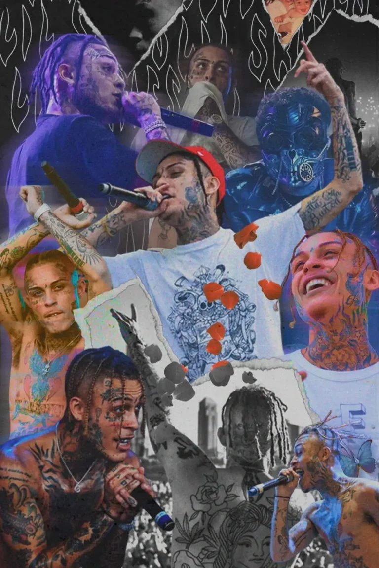 Lil Skies ‘Roses’ Collage Poster