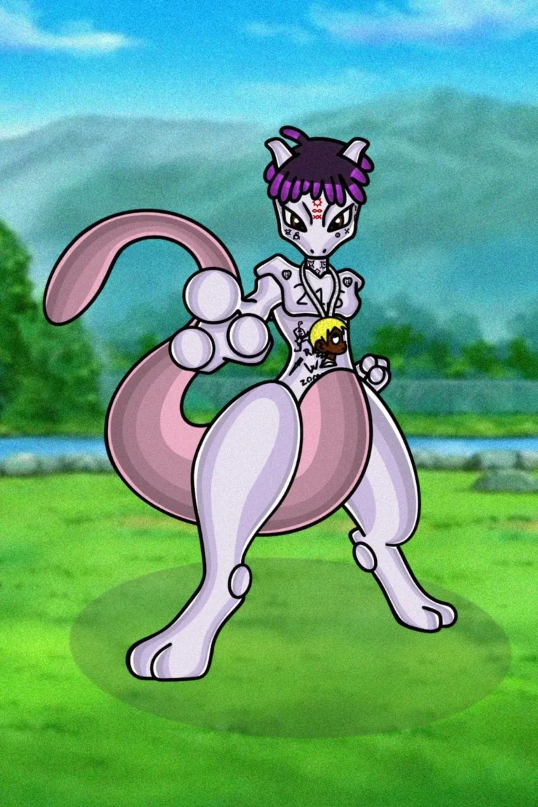 Lil Uzi Vert x Pokémon ‘Mewtwo Baby Pluto’ Poster