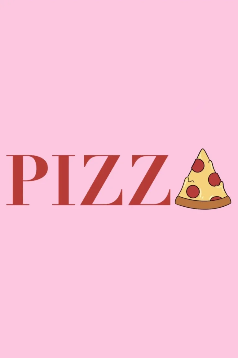 Pink ‘Pizza’ Poster