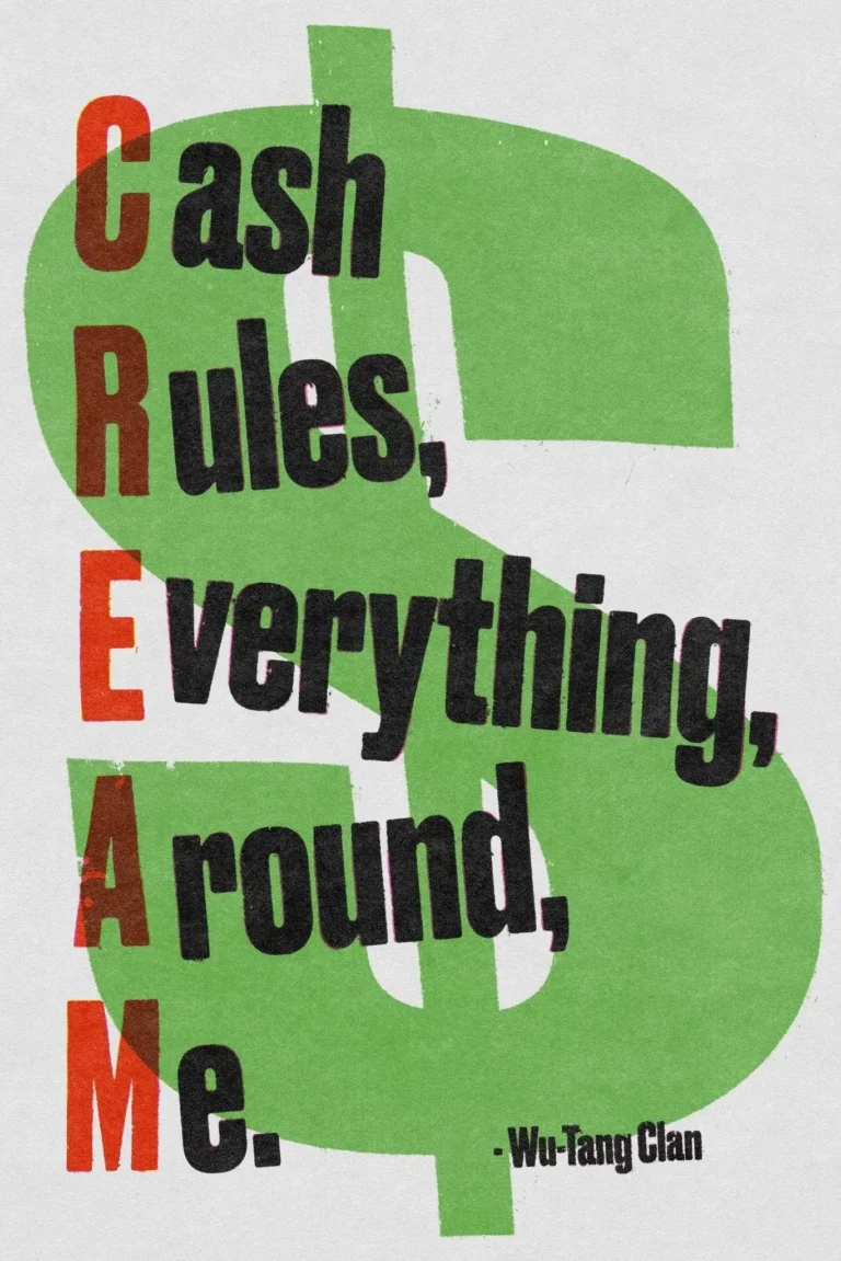 Wu-Tang Clan ‘Cream White/Green’ Poster