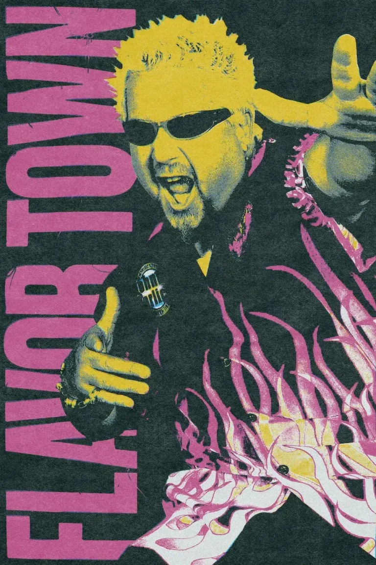 Guy Fieri ‘Flavor Town’ Poster V2