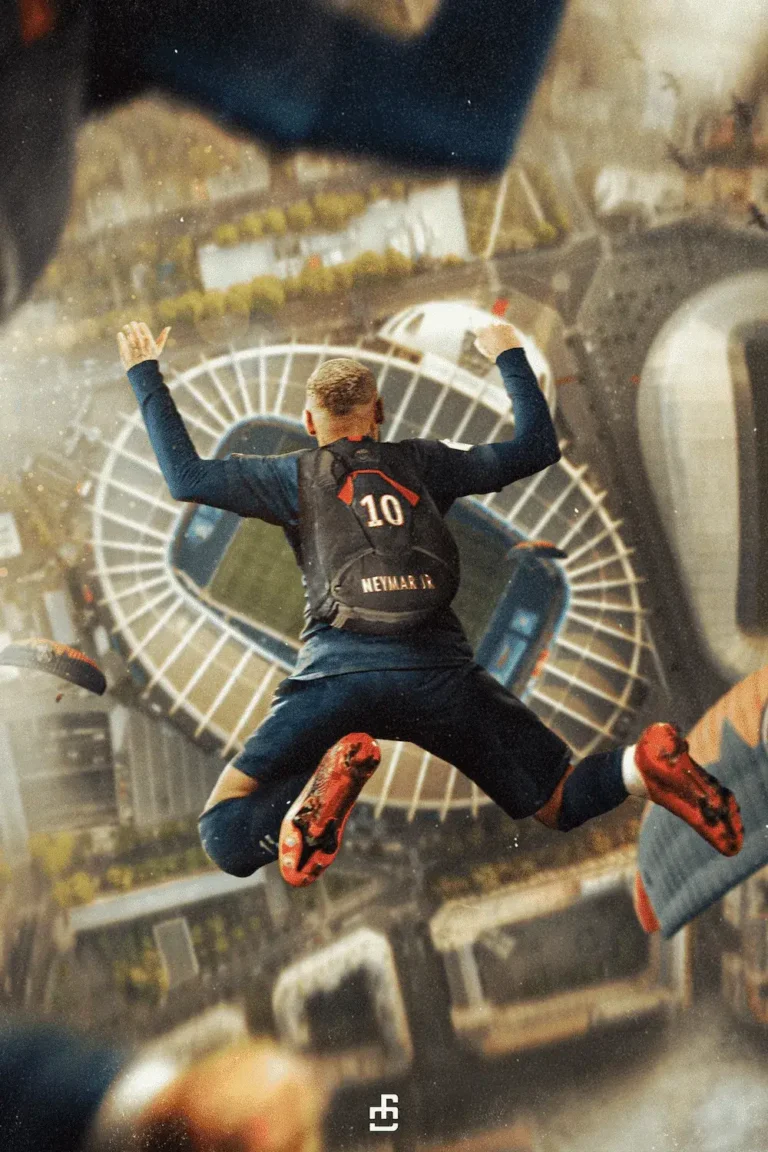 Neymar Jr. ‘Skydive To Paris’ Poster