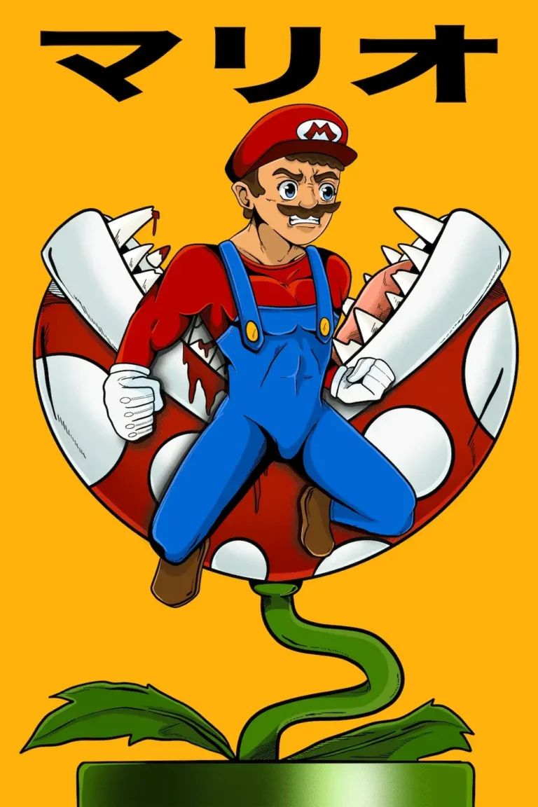 Anime Mario Poster