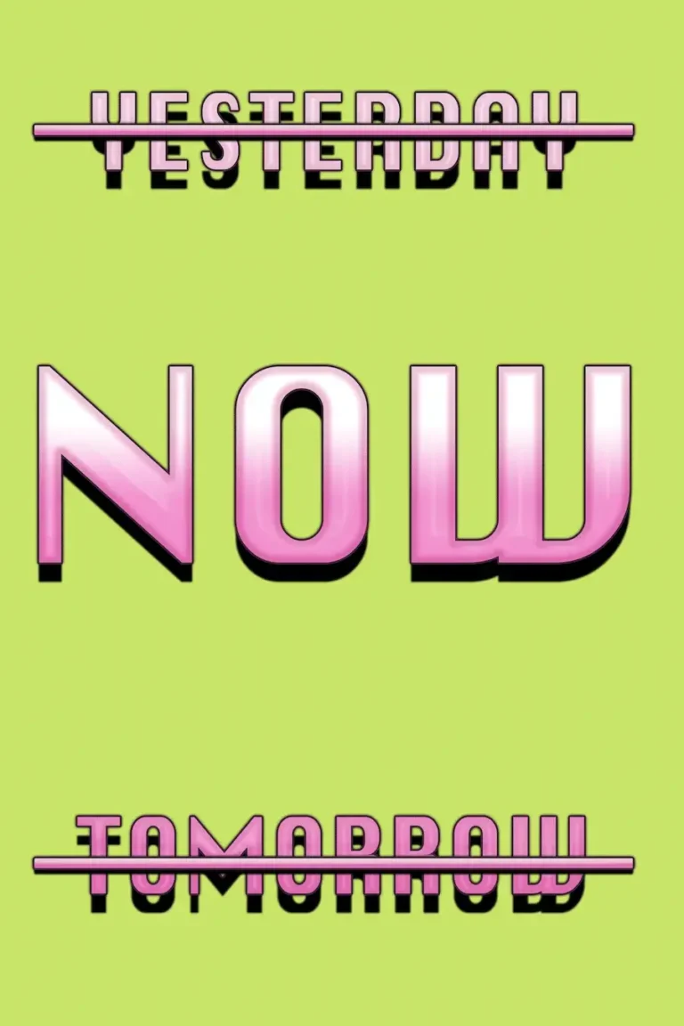 BE PRESENT’ Poster