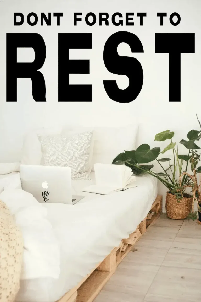 Don’t Forget To Rest’ Poster