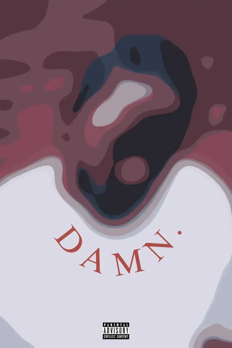 Kendrick Lamar ‘DAMN. Swirls’ Poster