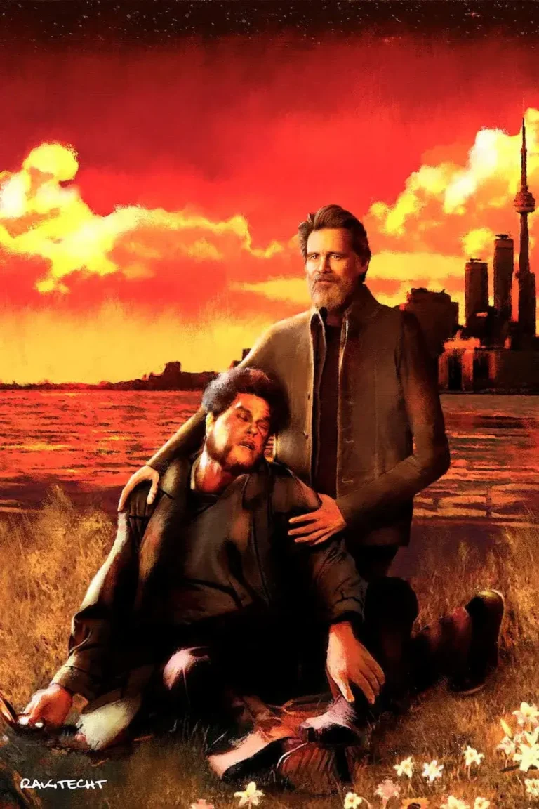 The Weekend x Jim Carrey ‘Phantom Regret’ Painting Poster