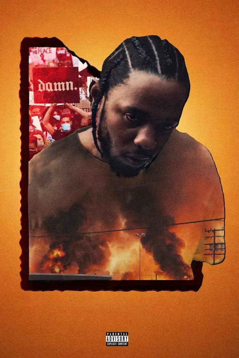 Kendrick Lamar ‘Damn City on Fire’ Poster