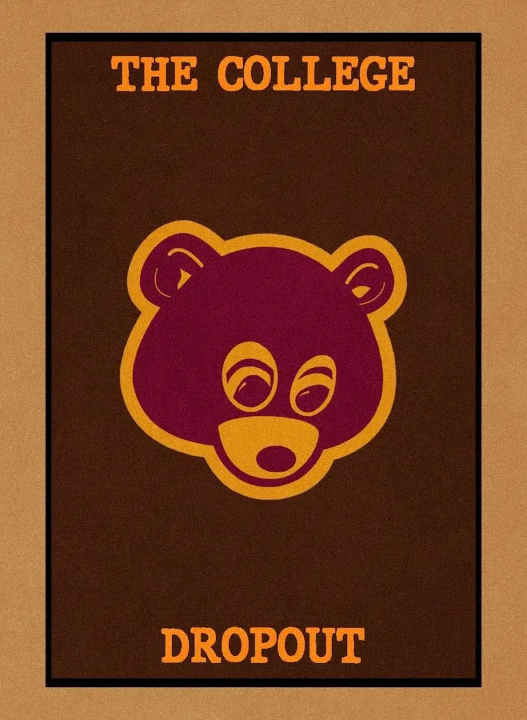 Kanye West ‘The College Dropout Bear’ Poster