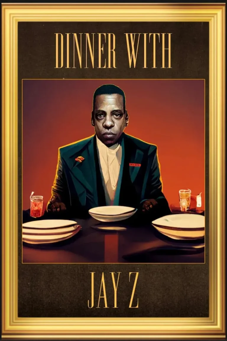 Jay Z ‘Dinner with Jay Z’ Poster