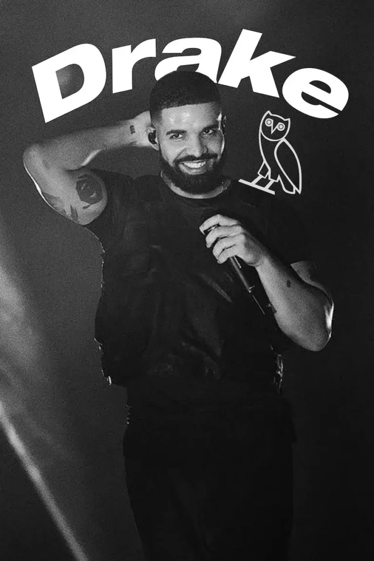 Drake ‘Black & White OVO’ Poster
