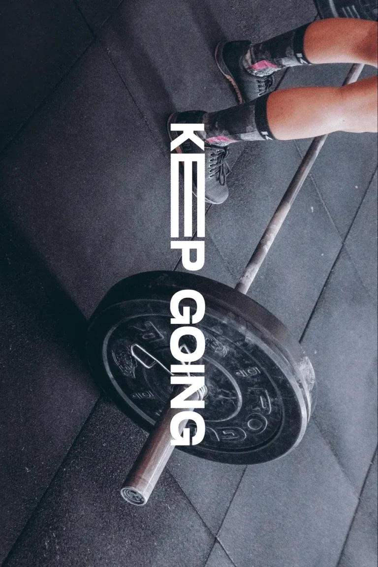 Keep Going Weights’ Poster