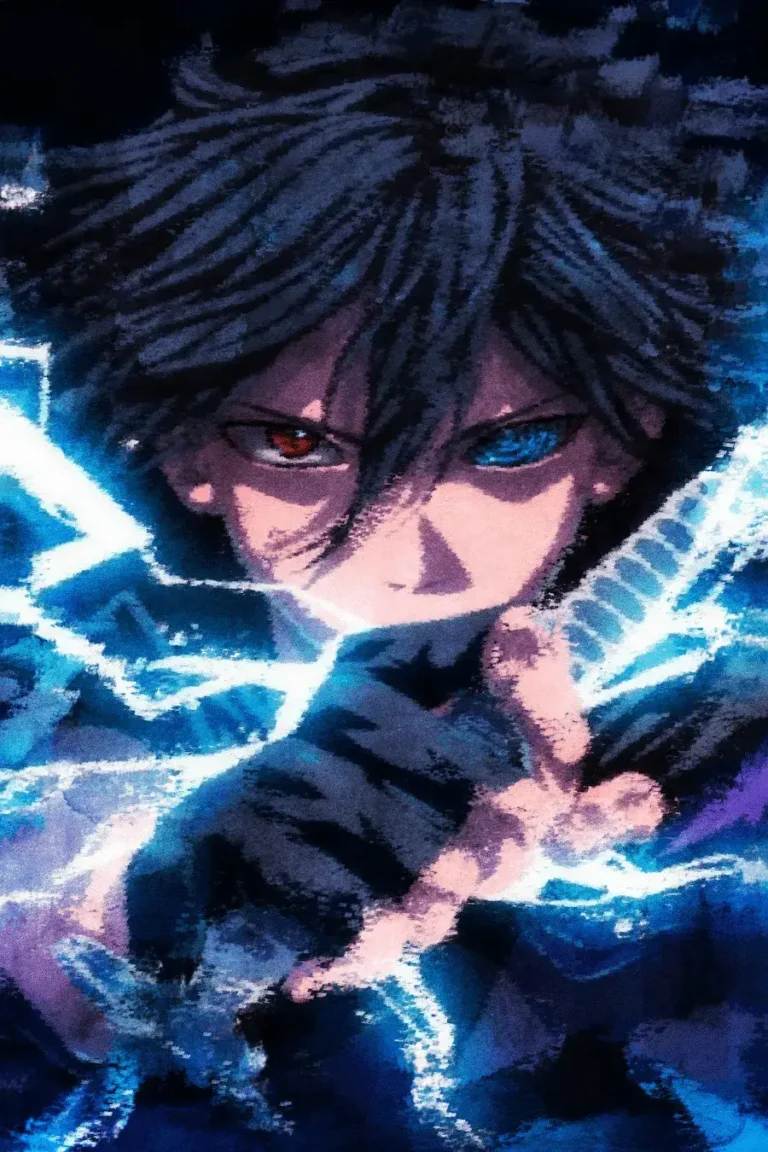 Sasuke Oil Painting’ Poster