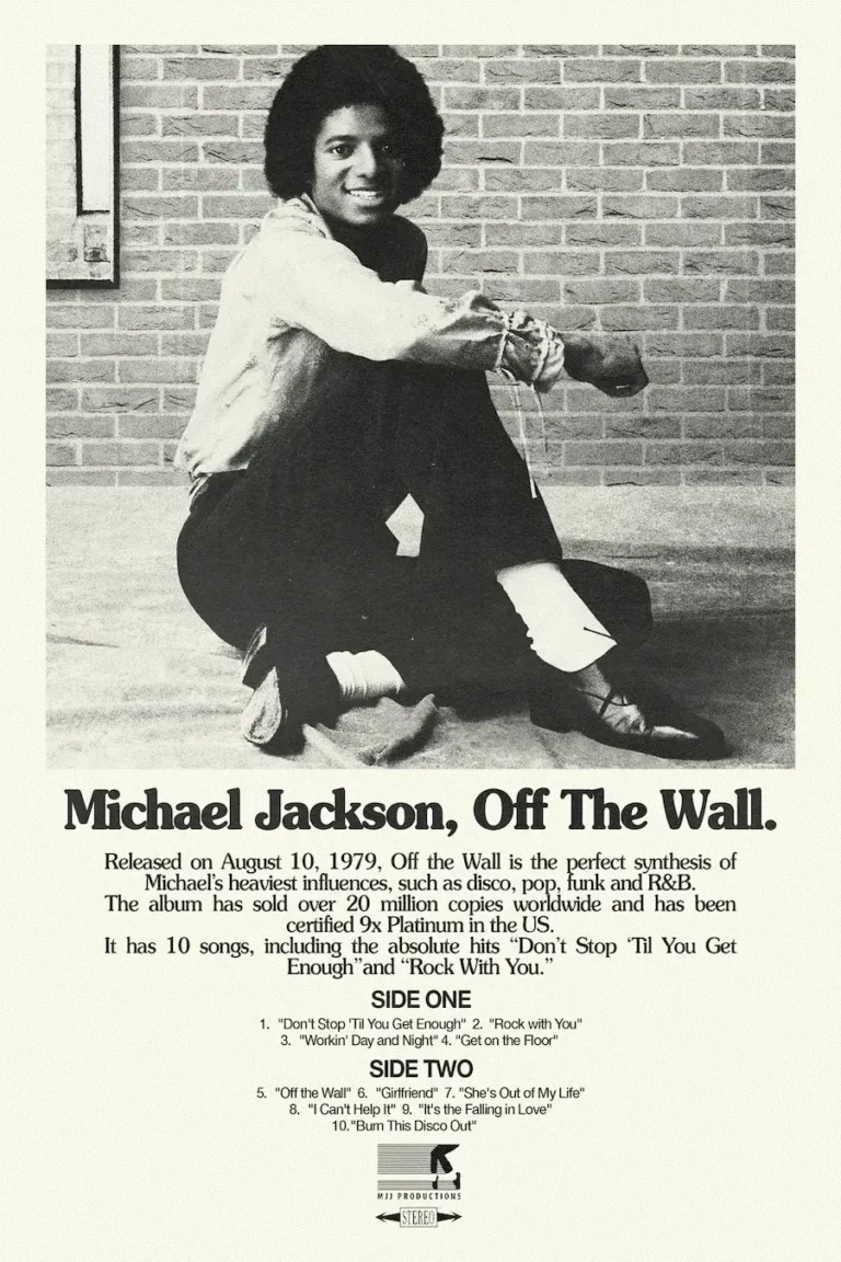 Michael Jackson ‘Off The Wall’ Poster