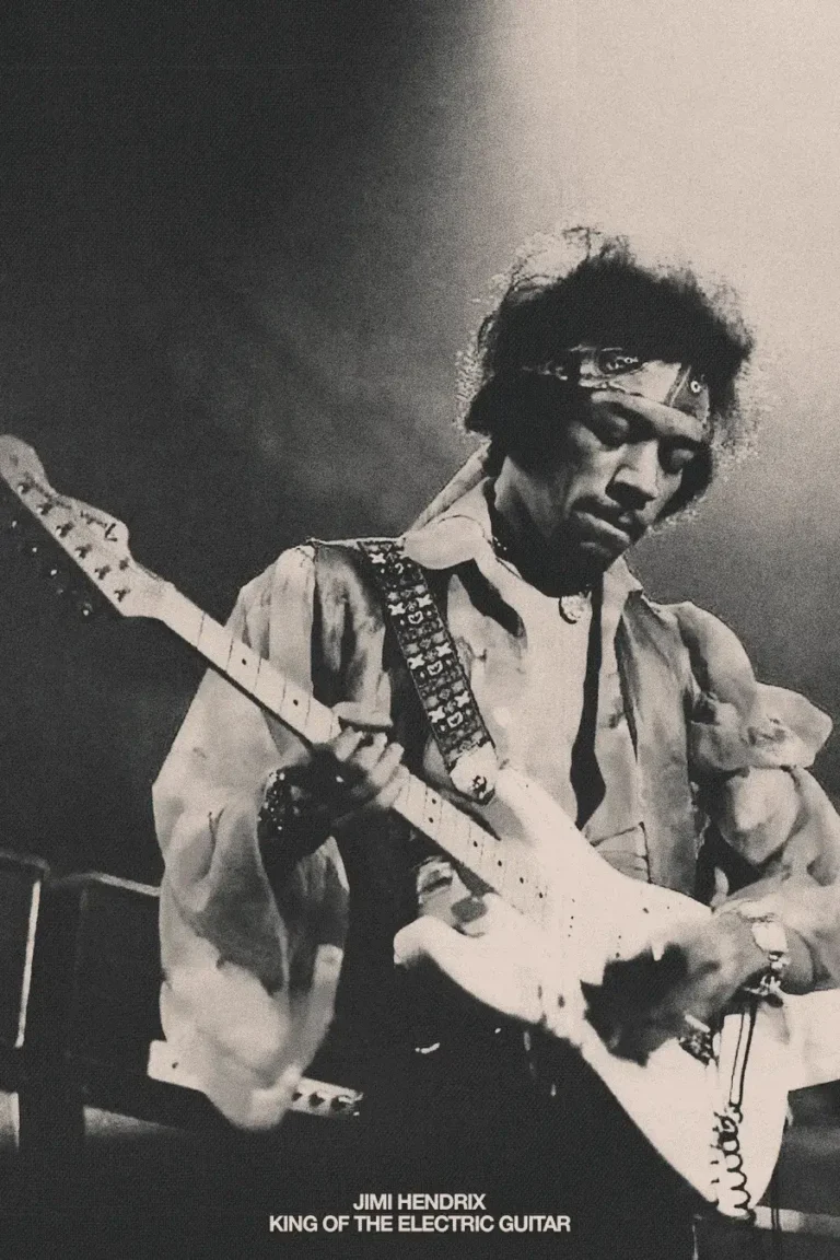 Jimi Hendrix ‘The King’ Poster