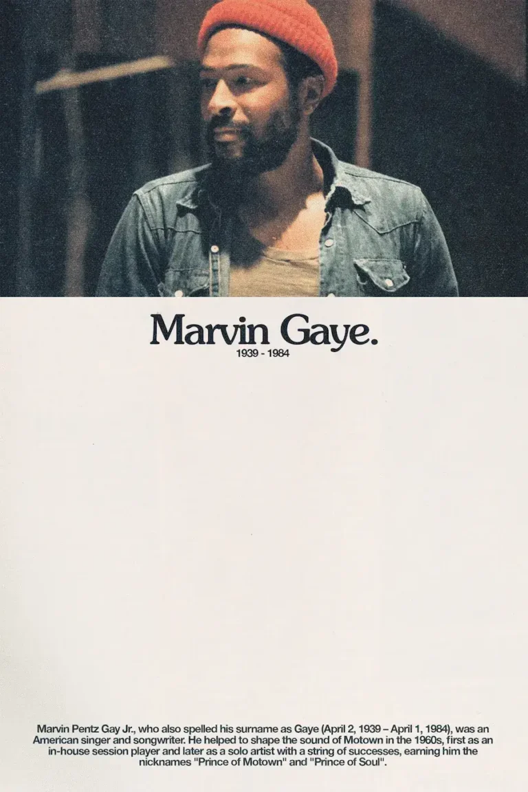 Marvin Gaye Poster