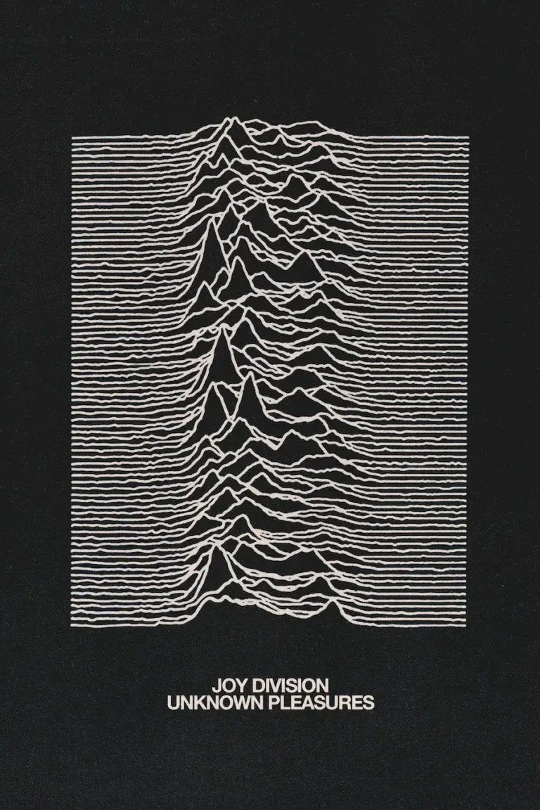 Joy Division ‘Unknown Pleasure’ Poster